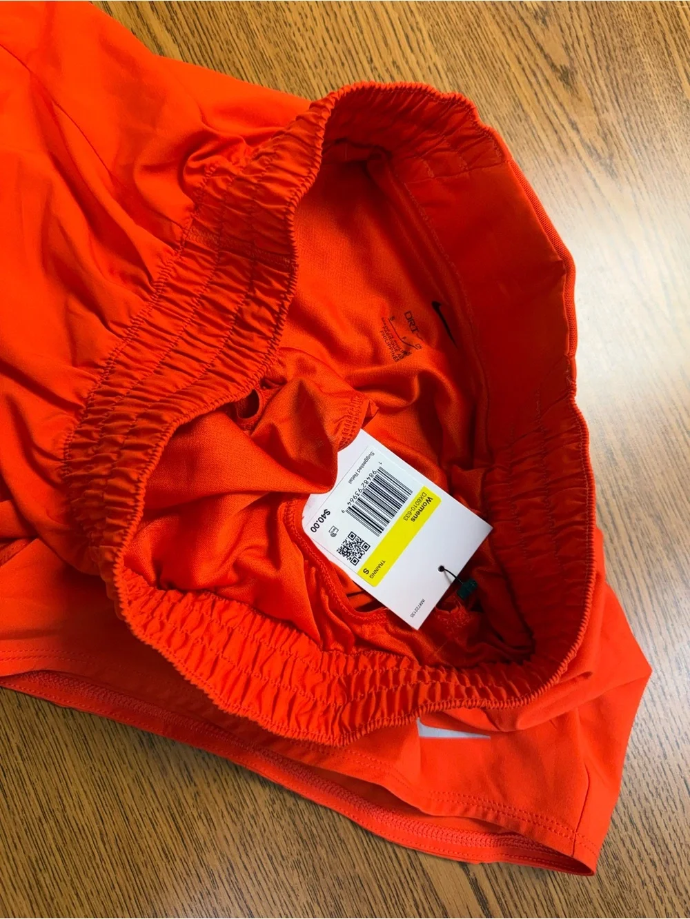 Nike Women’s Bright Orange Athletic Shorts